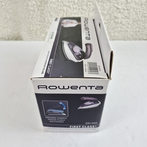 Rowenta DW2170 AccessSteam Iron 1600W New Open Box Blue Anti-Drip & Steam Burst - Picture 2 of 6